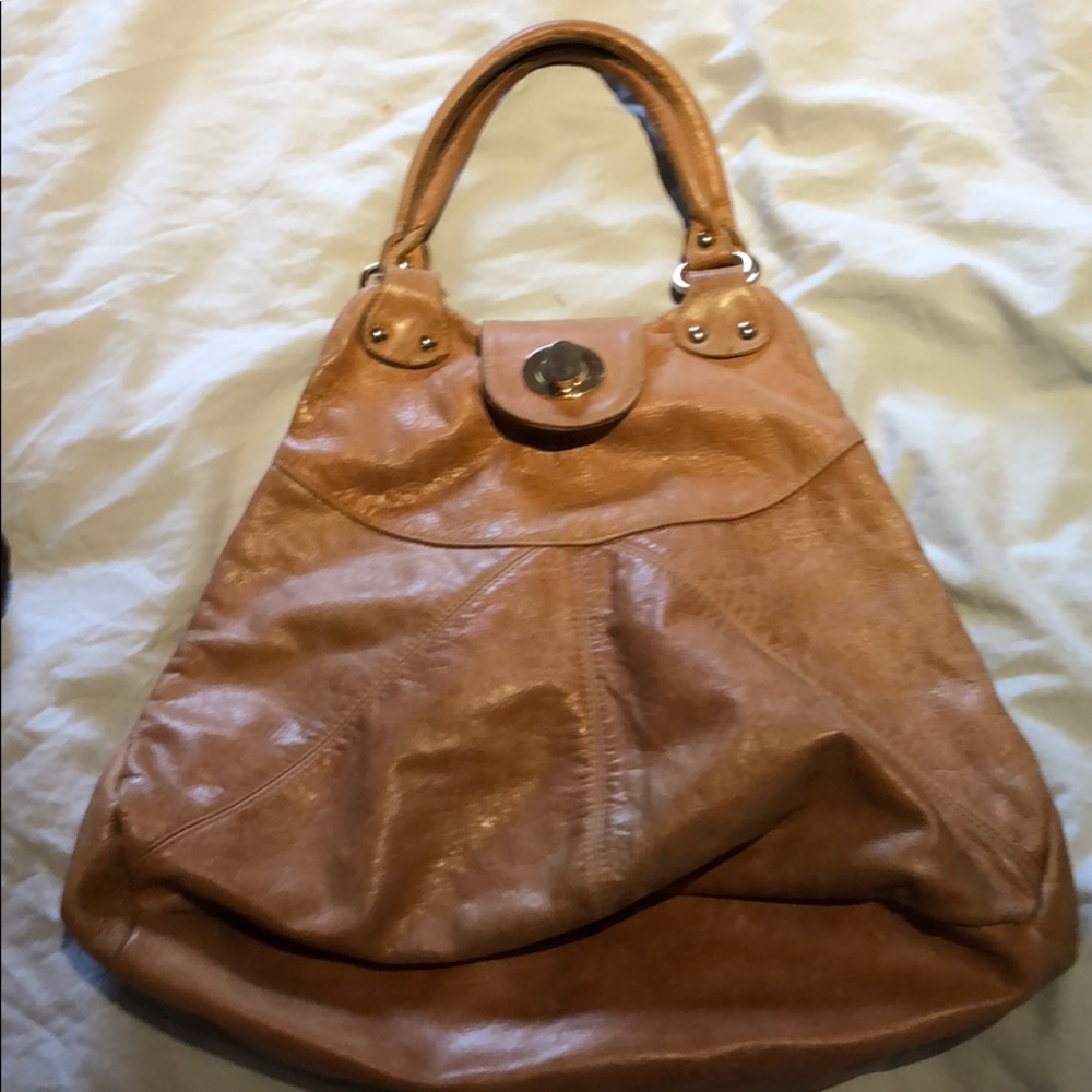 Anna Corinna light brown leather bag